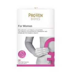 Image 1 for Pro-ven Biotics Women’s Lactobacillus With Cranberry 30 Capsules