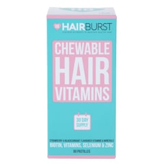 Image 1 for Chewable Hair Vitamins 30 Day Supply 60 Pastilles