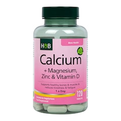 Image 1 for Calcium Magnesium Vitamin D & Zinc 120 Tablets