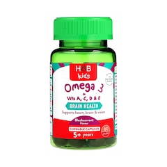 Image 1 for Kids Omega 3 Fish Oil Blackcurrant Flavour Chewable 60 Capsules