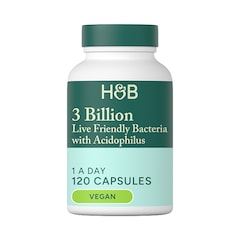 Image 1 for Live Friendly Bacteria with Acidophilus 3 Billion 120 Capsules