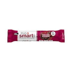 Image 1 for Smart Bar Dark Choc Raspberry Protein Bar 64g