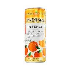 Image 1 for Defence Orange & Passionfruit Sparkling Tea 250ml
