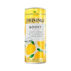Image 1 for Boost Lemon & Ginger Sparkling Tea 250ml