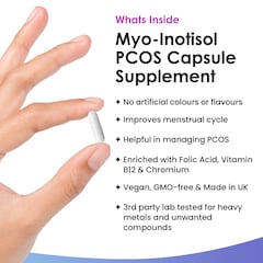 Image 2 for Myo Inositol Capsules 120 Capsules