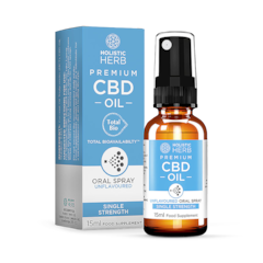 Image 1 for Premium CBD Oral Spray Single Strength 15ml Unflavoured