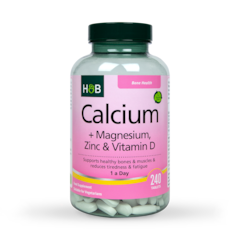 Image 1 for Calcium Magnesium Vitamin D & Zinc 240 Tablets