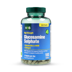 Image 1 for High Strength Glucosamine & Chondroitin Complex 180 Tablets