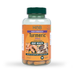 Image 1 for High Strength Turmeric 600mg with Black Pepper 90 Capsules