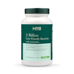 Image 2 for Live Friendly Bacteria with Acidophilus 3 Billion 120 Capsules