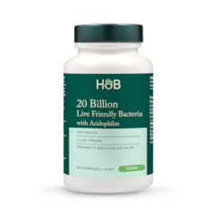Image 2 for Live Friendly Bacteria 20 Billion 60 Capsules