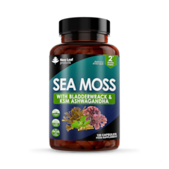 Image 1 for New Leaf Irish Sea Moss 120 Capsules